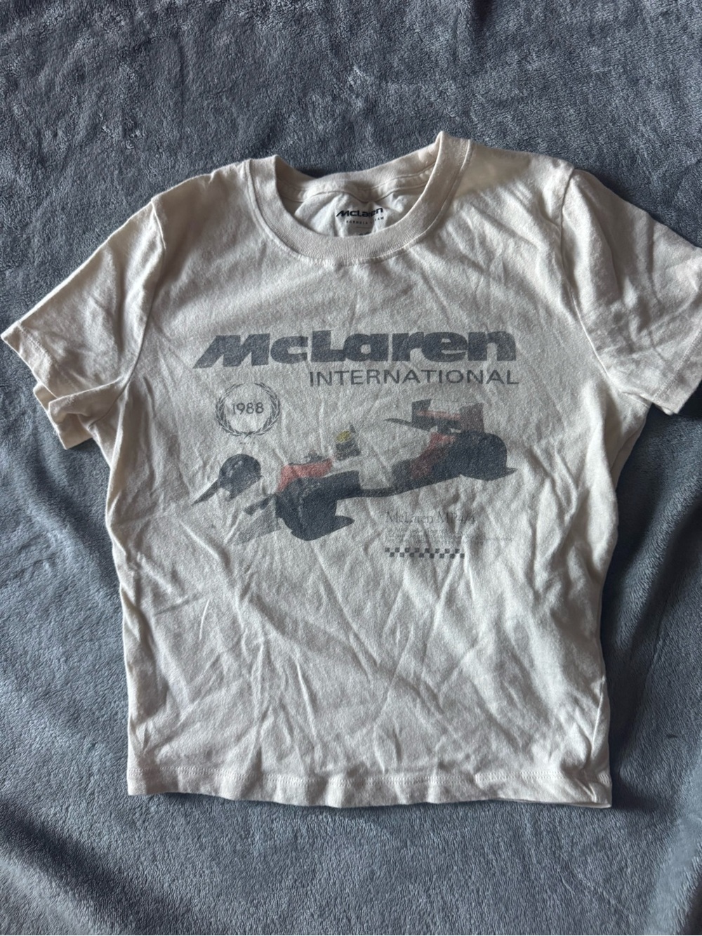 Hollister McLaren Graphic Baby Tee